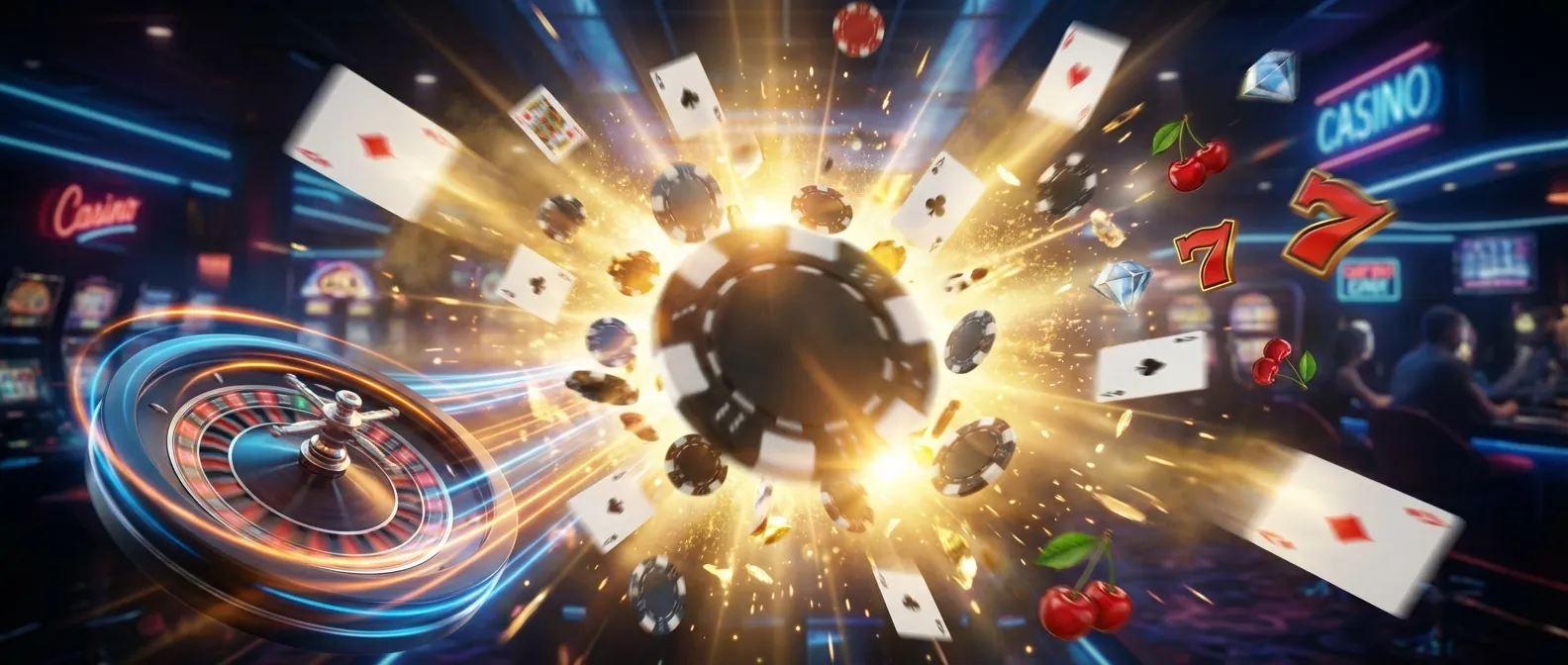 Evolve Casino bonus banner